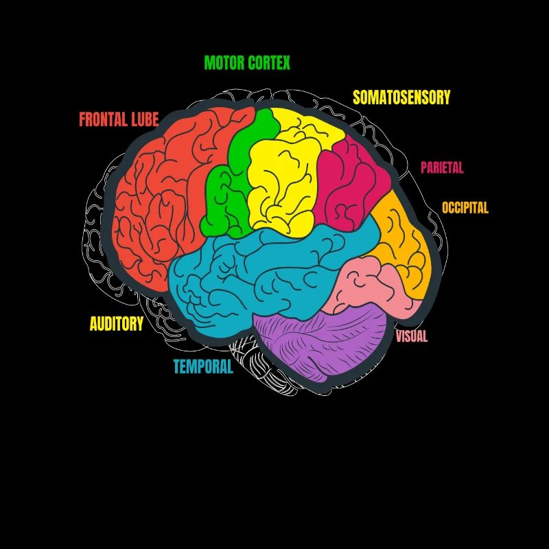 Diagram Brain Neurology Science