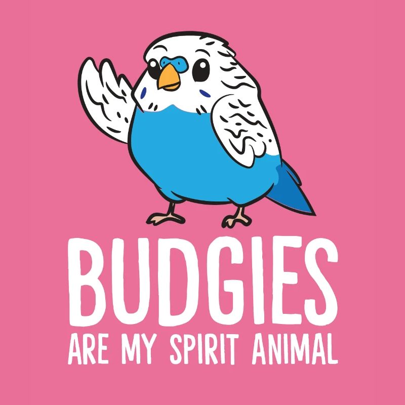 Drôle de Budgie Lover Budgerigars