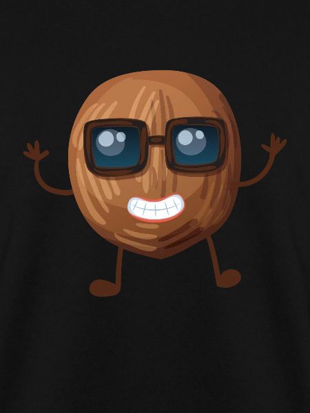 Kokosnuss mit Sonnenbrille