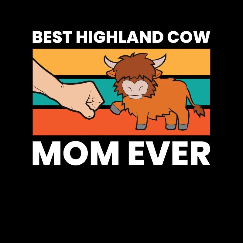 Scottish Highland Cattle Mama Beste