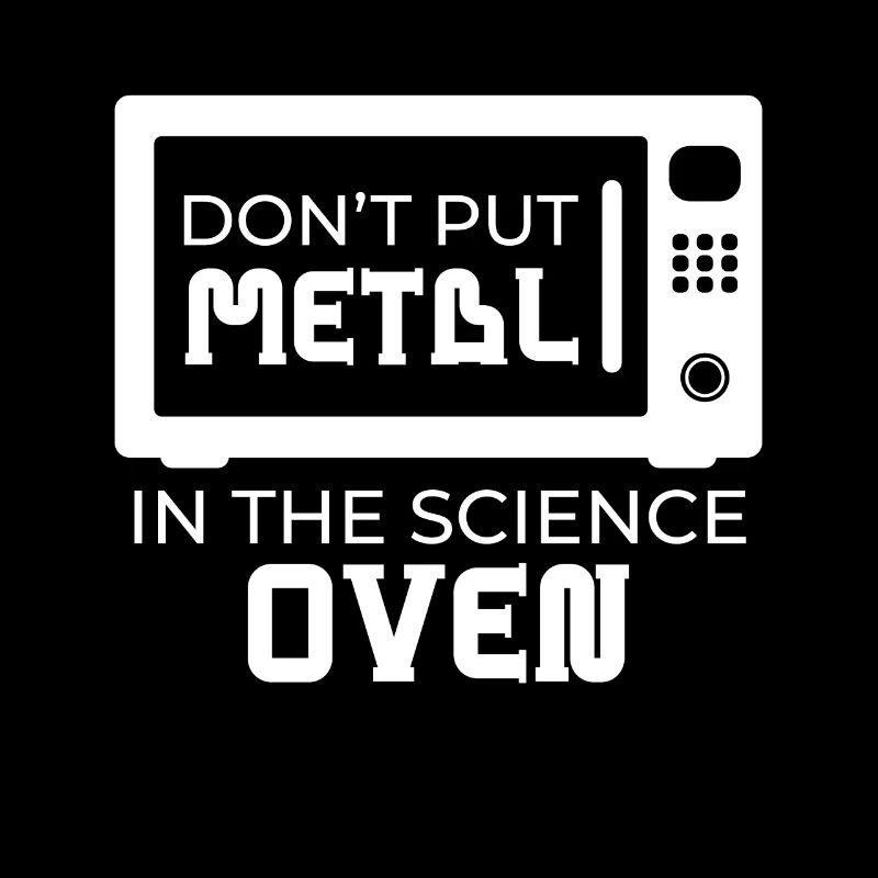 Micro-ondes Metal In The Science Oven