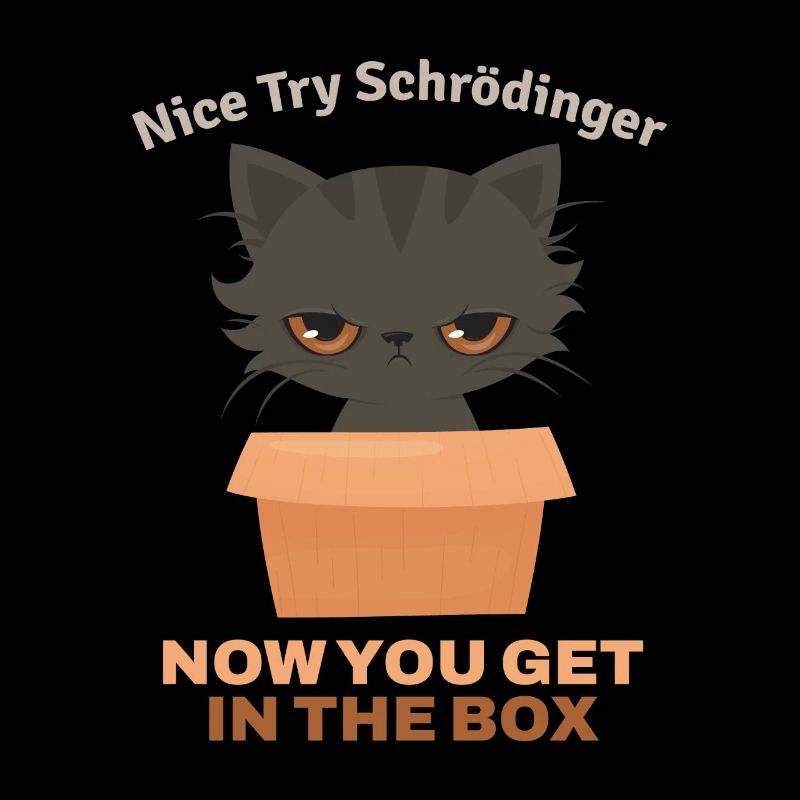 Nice Try Schroedinger Schrödingers Katze
