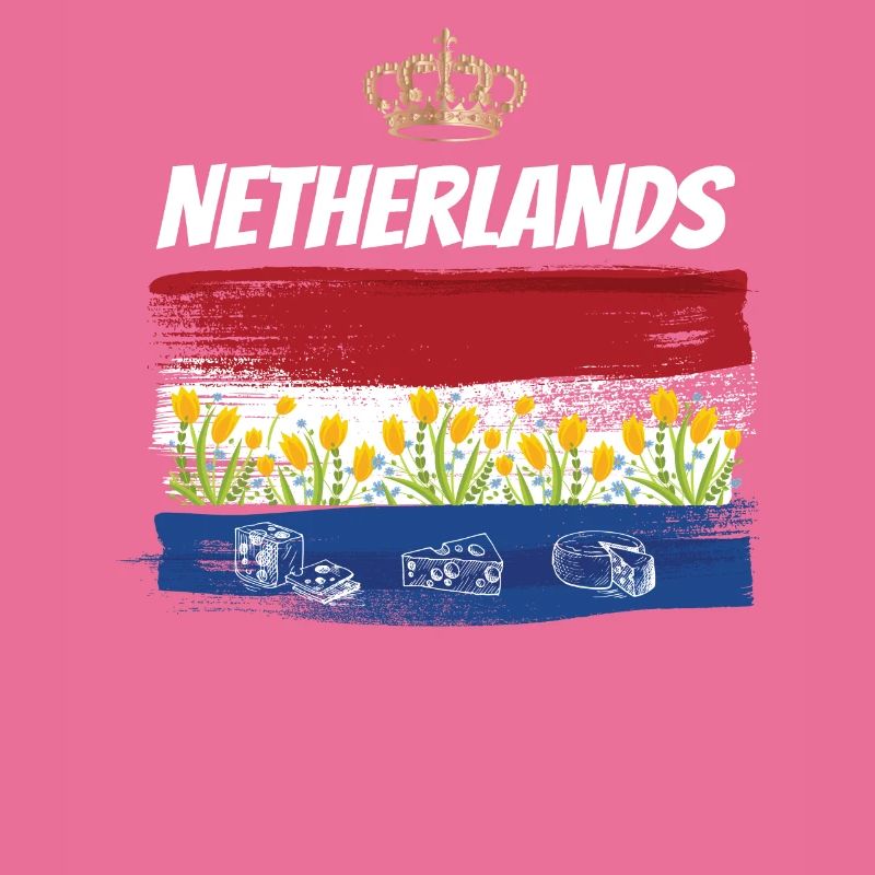 Drapeau du Nehterland Pays-Bas Pays-Bas