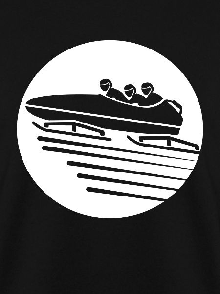Ice sledding bobsleigh bobsleigh