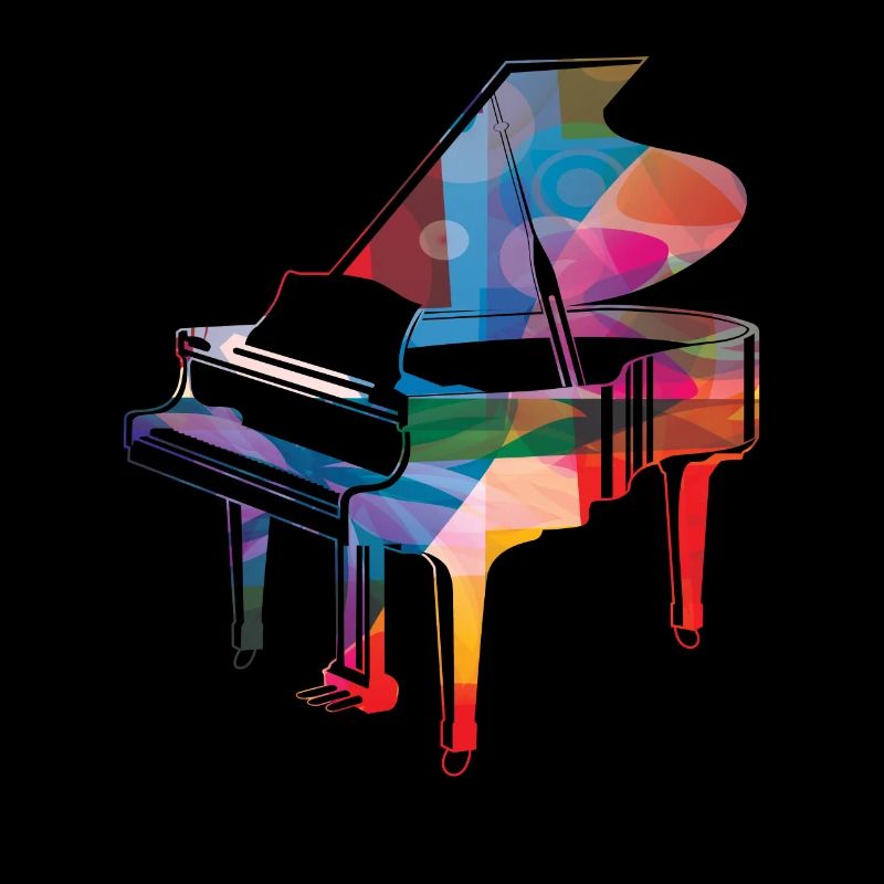 Buntes Piano Klavier Noten