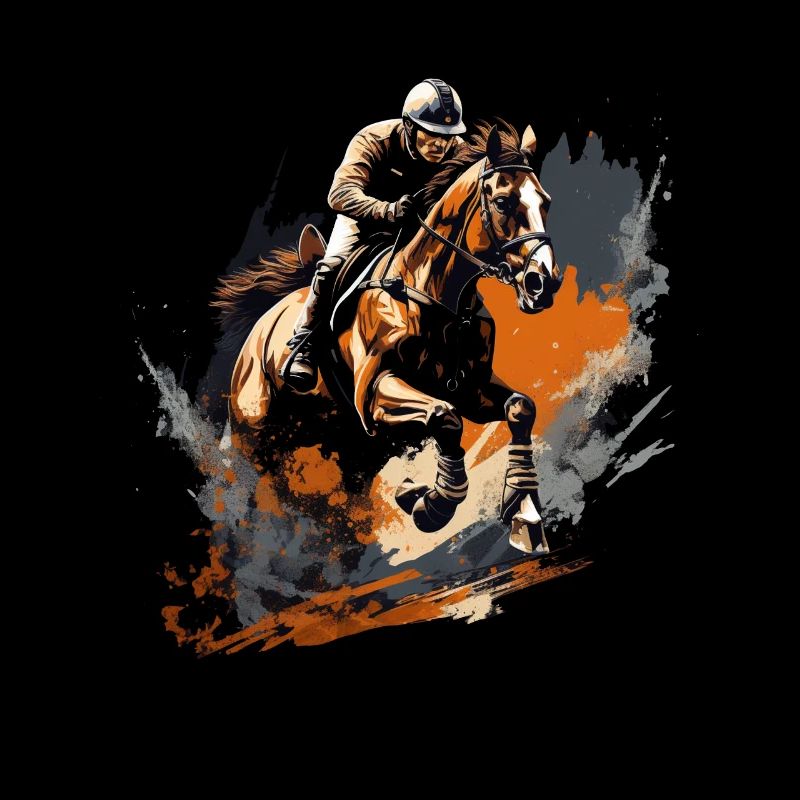 Reiter im Galopp