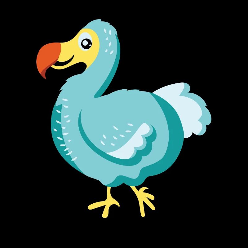 Kinder Dodo Vogel Vögelchen