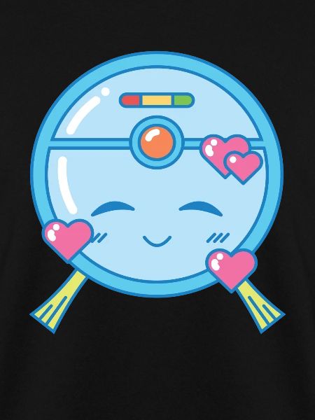 Liebenswerter Saugroboter Kawaii
