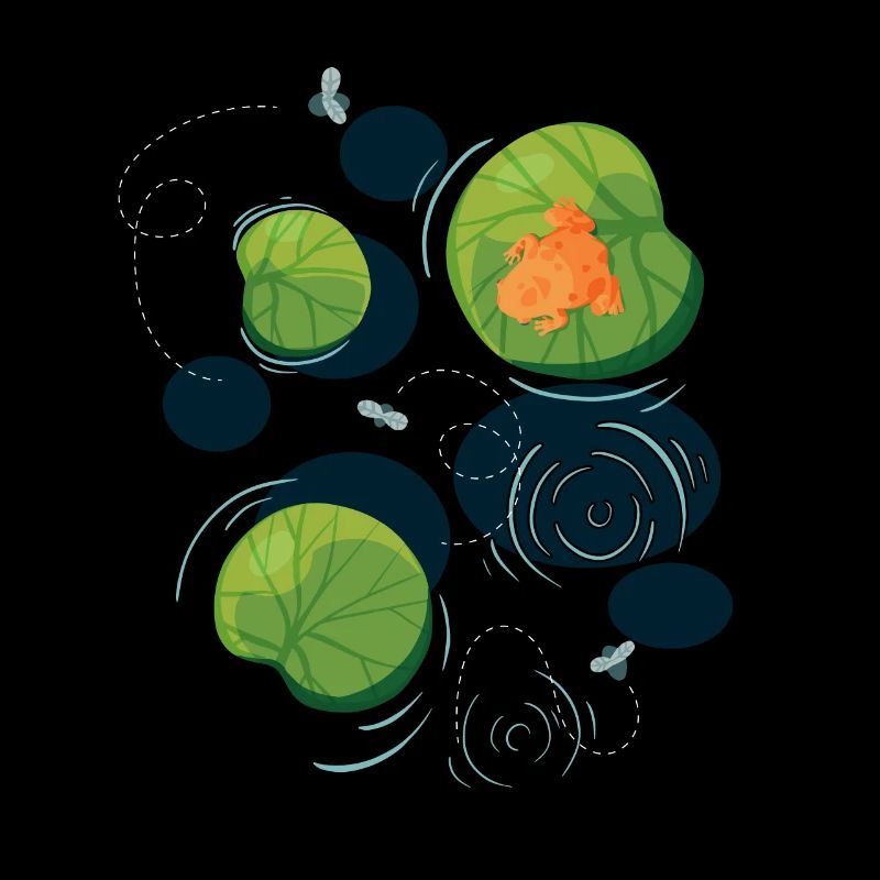 Frog, Lily Pad, Tree Frog, Amphibian