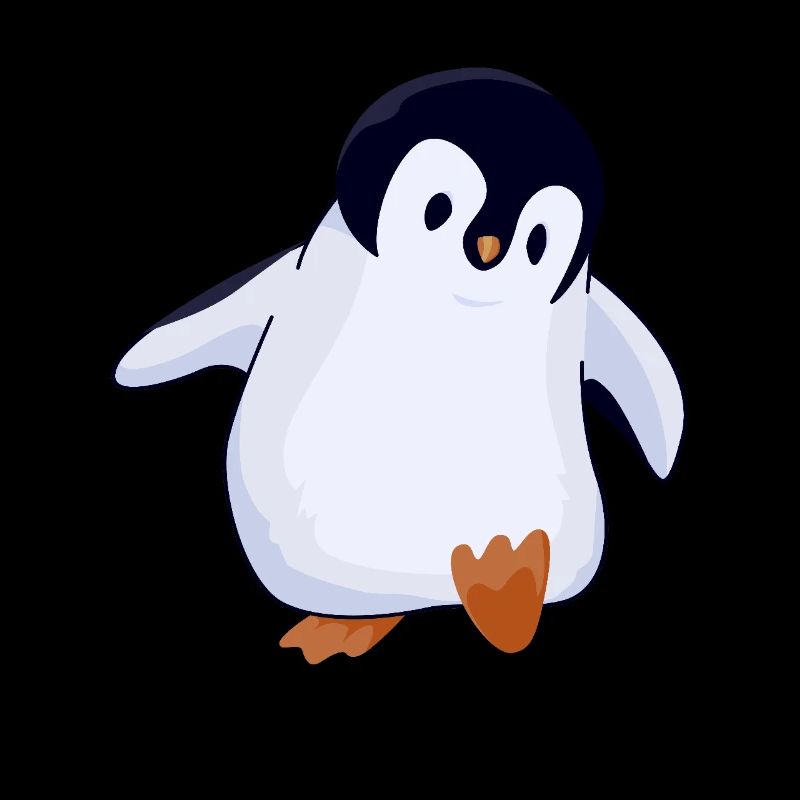 Süßer Pinguin