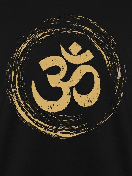 Om Symbol Kreis