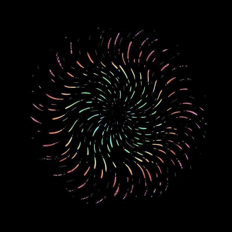 Design your own rainbow vortex