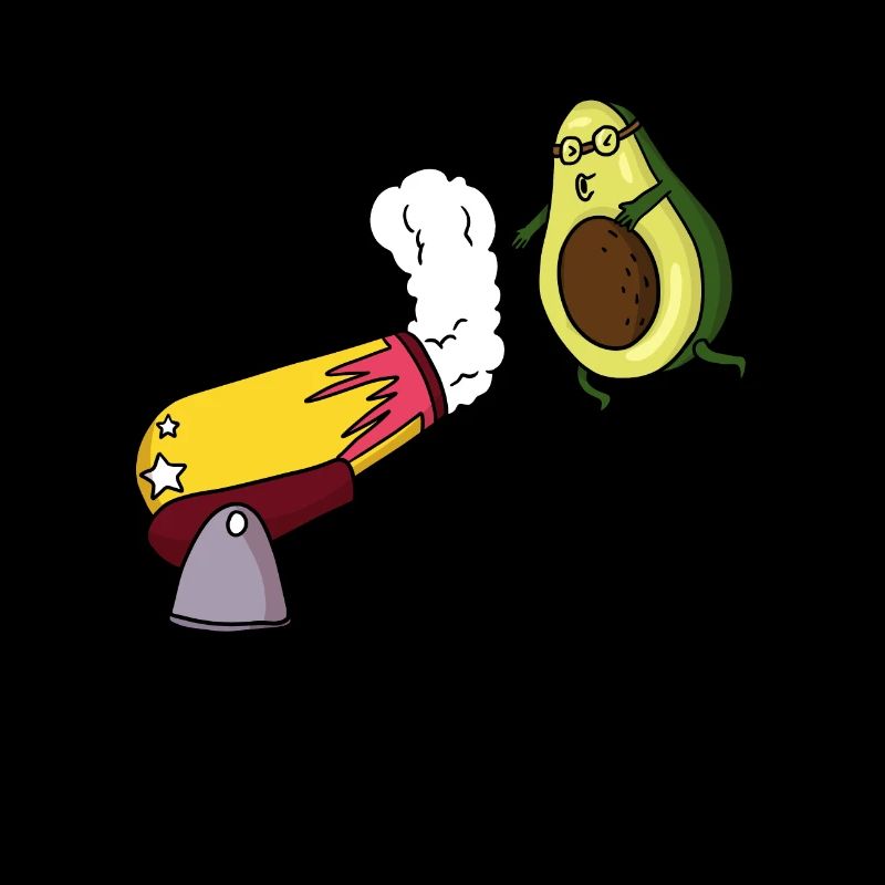 Avocado Zirkus Kanone