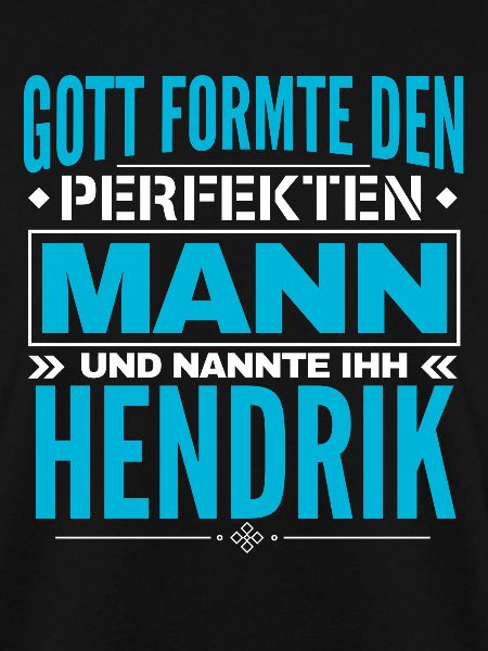 Hendrik Name Design