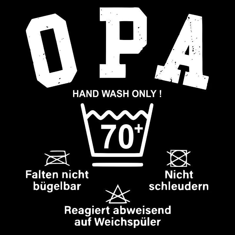 OPA - 70+ funny washing instructions