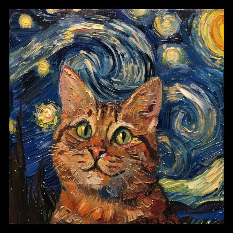 Chat, Motif De Chat