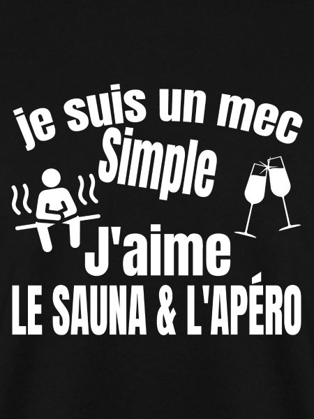 sauna et apéro