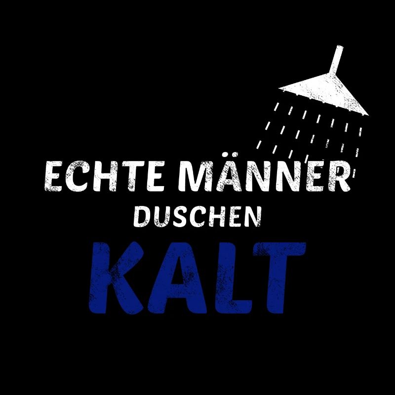 Kalte Dusche Kälte Eis Schnee Geschenkidee Iceman