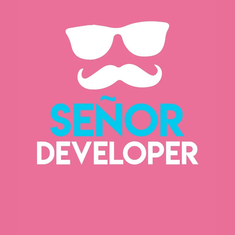 Senor Developer Informatiker Nerd Entwickler