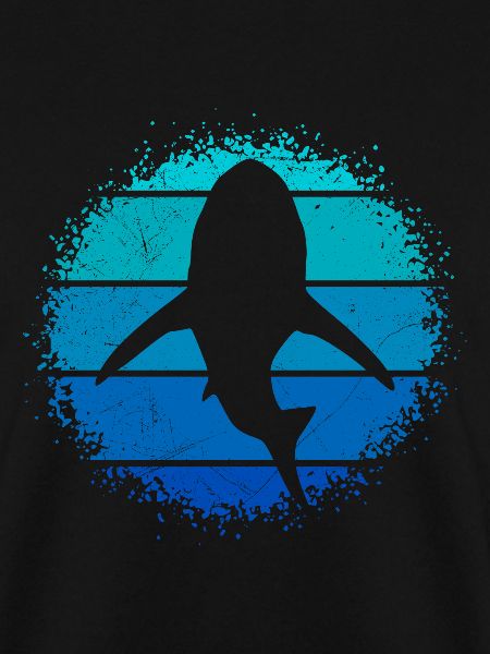 Retro Shark Shark Diver