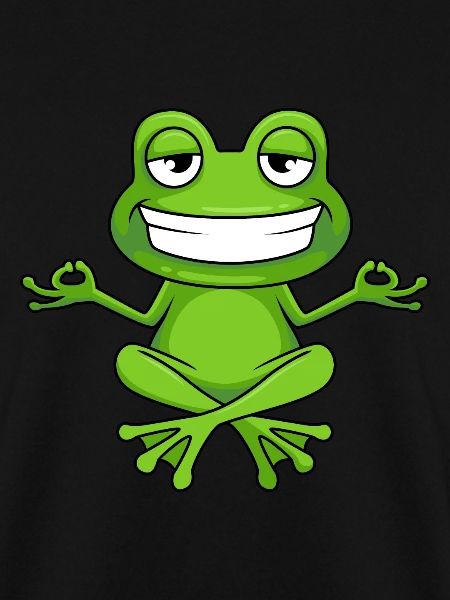 Yoga Meditation Frosch