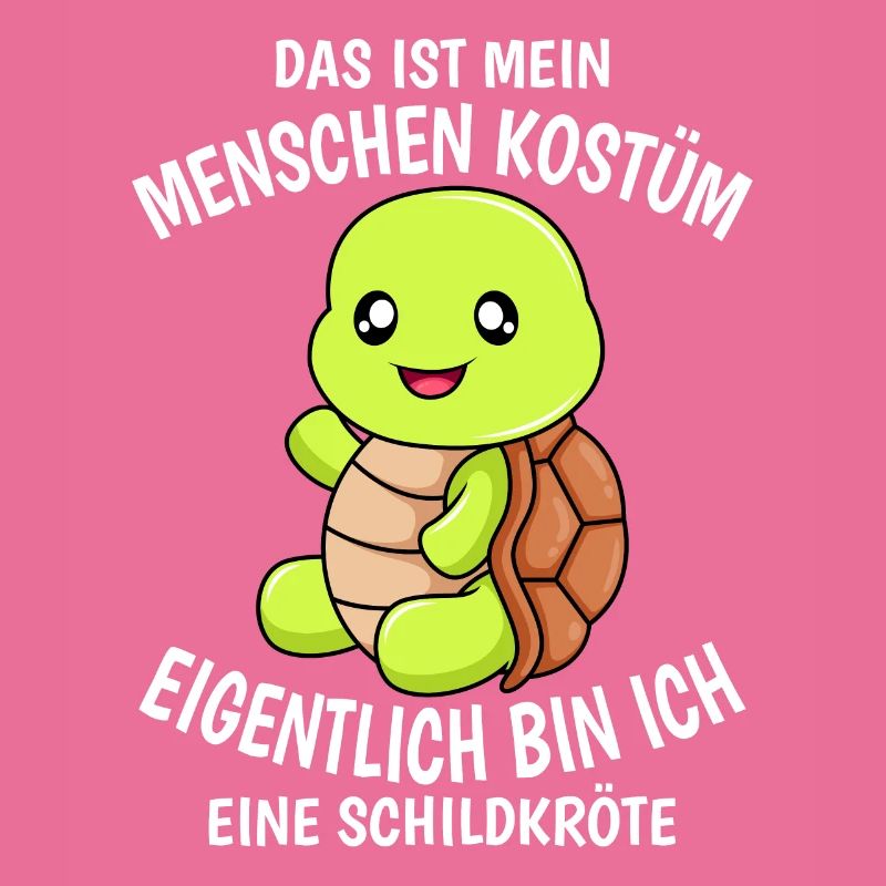 Menschen Kostüm ich bin eine Schildkröte