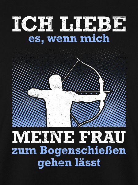 Ehemann Bogenschützen Papa Bogenschießen