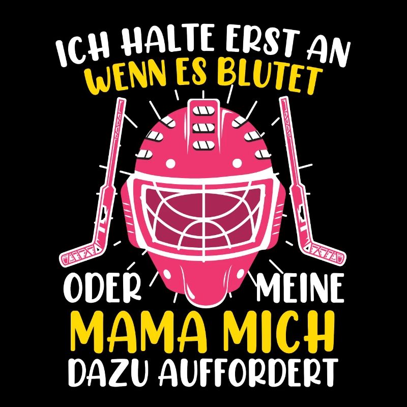 Ich halte erst an wenns es blutet Eishockey