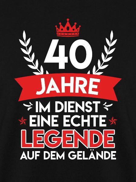Dienstjubiläum 40 Jahre Firmenjubiläum