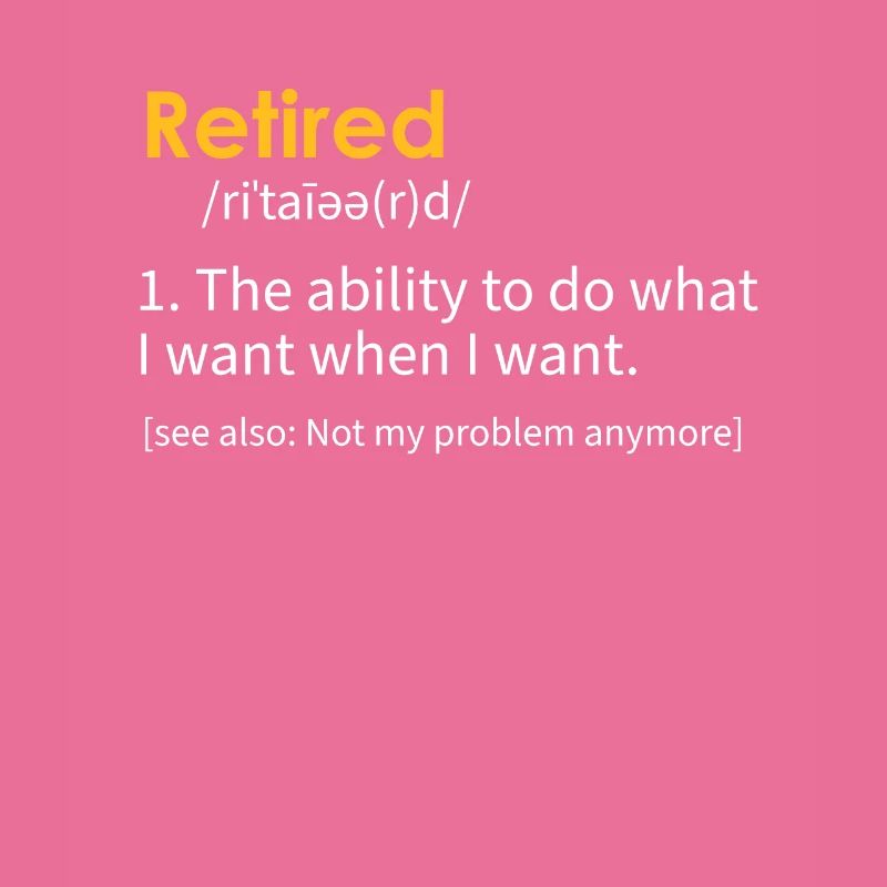 Définition du retraité Retraite