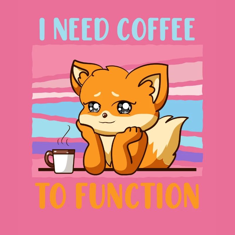 Kaffeetrinker ich brauche Kaffee Damen