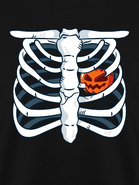 Pumpkin Skeleton Halloween