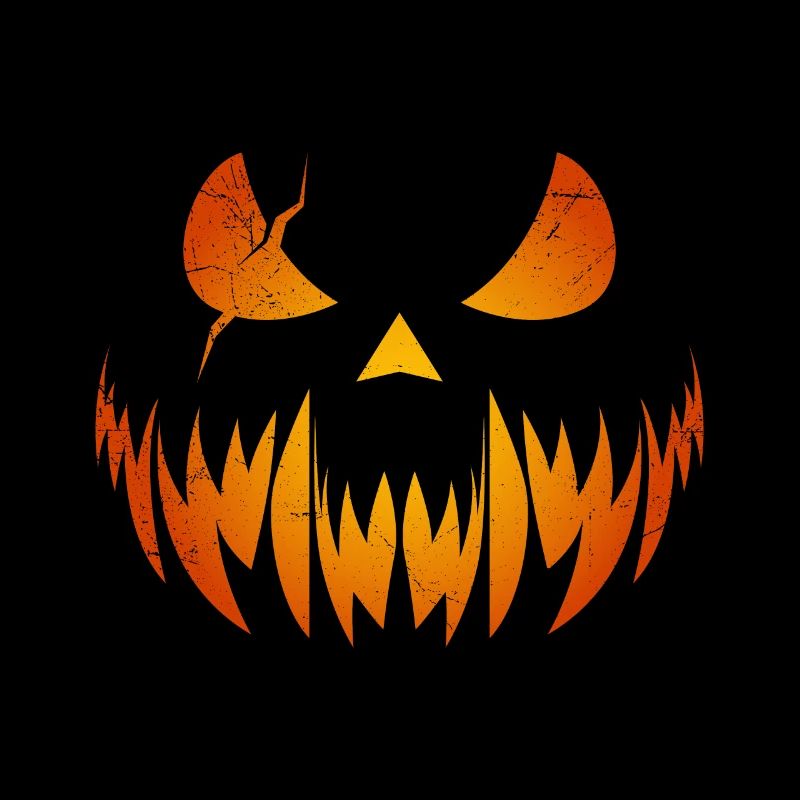 Creepy Pumpkin Mask Halloween
