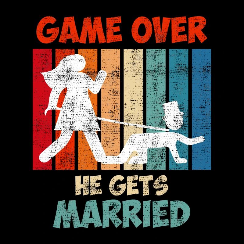 Game over - Ehemann Bräutigam Jungesellenabschied