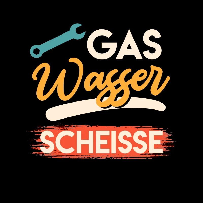 Gas Wasser Scheiße