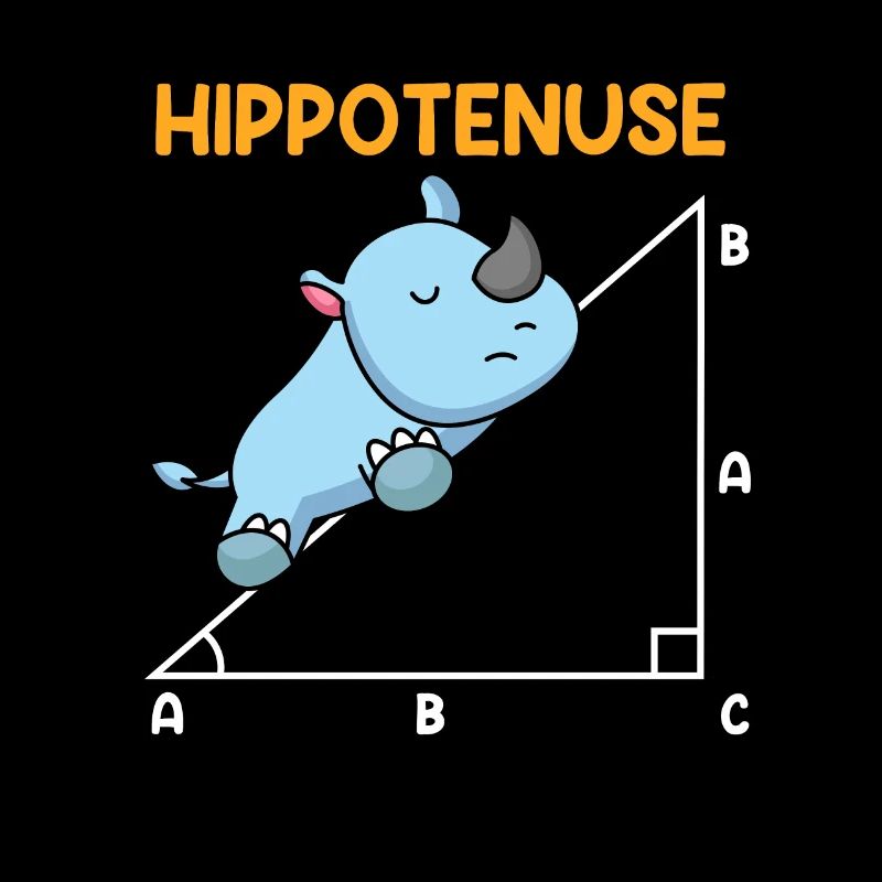 Hypotenuse Hippo Hippotenuse Mathe