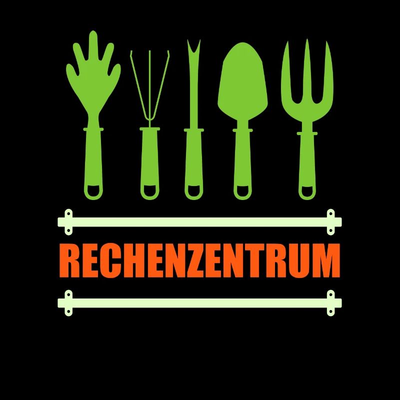 Gärtner Gartenarbeit Rechenzentrum