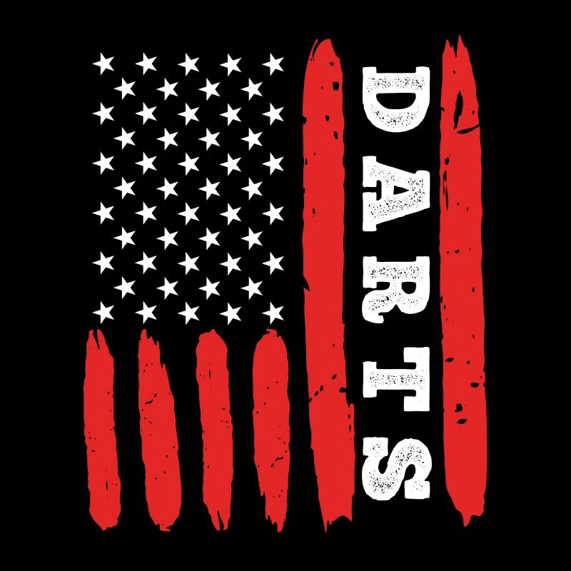 Dart USA Flag US Fan Fléchettes