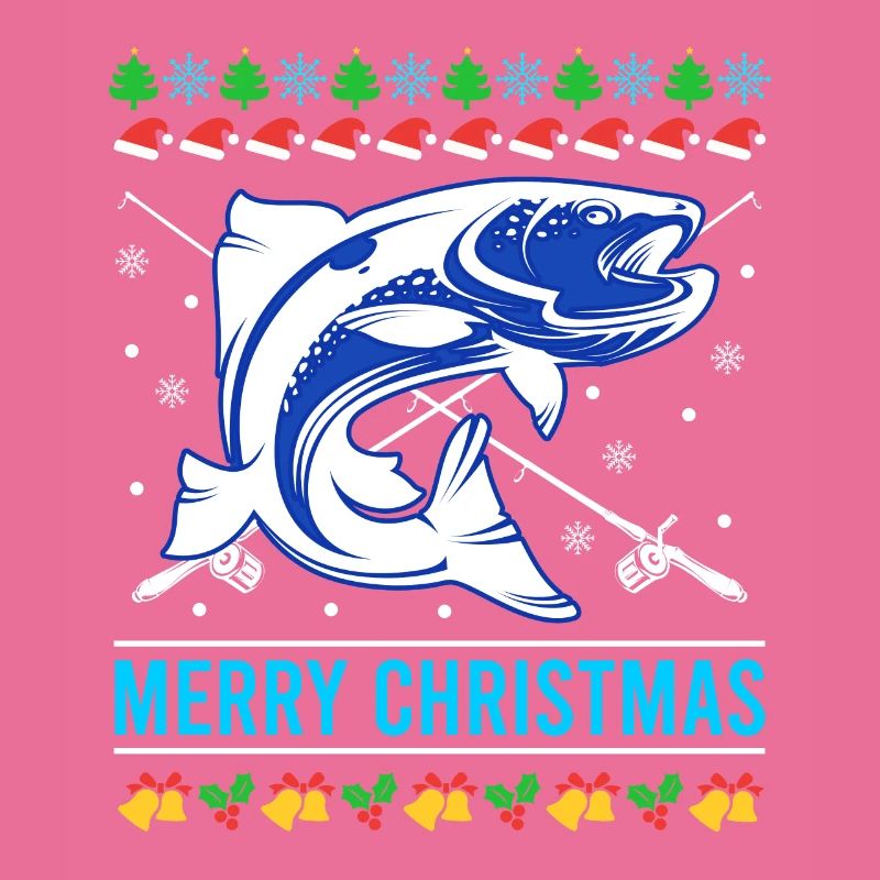 Merry Fishmas Ugly Christmas Fish