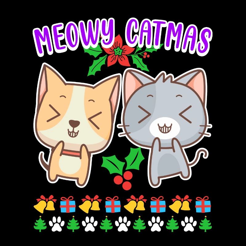 Meowy Catmas Katzenesitzer Kätzchen Katze
