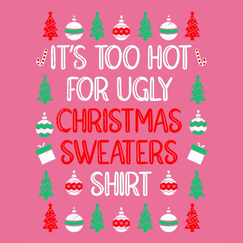 Trop chaud pour un pull de Noël moche