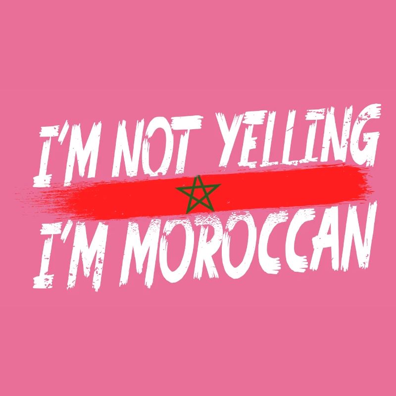 Je ne crie pas que je suis marocain