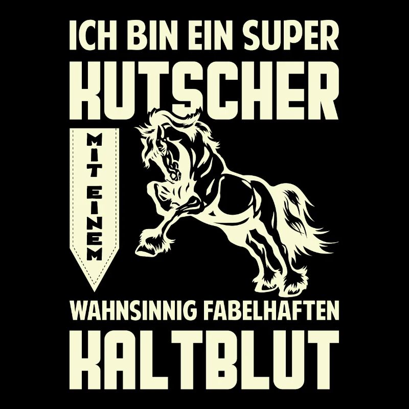 Kutscher Pferd Kaltblut Kutsche