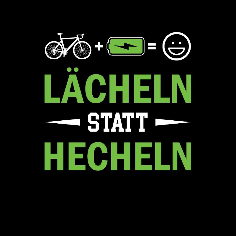 Smile instead of panting e-bike