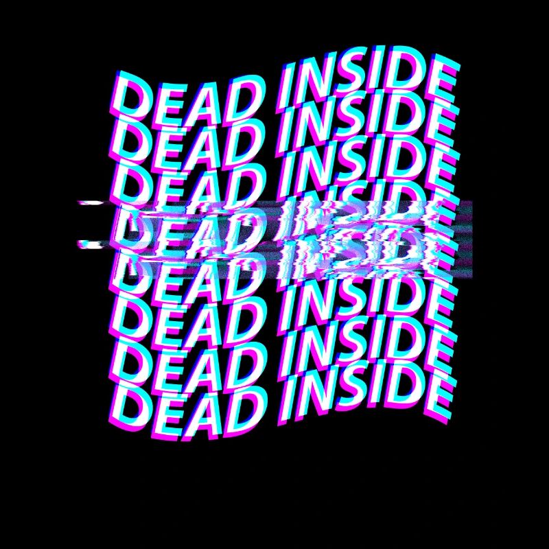 Dead Inside Vaporwave Aesthetci
