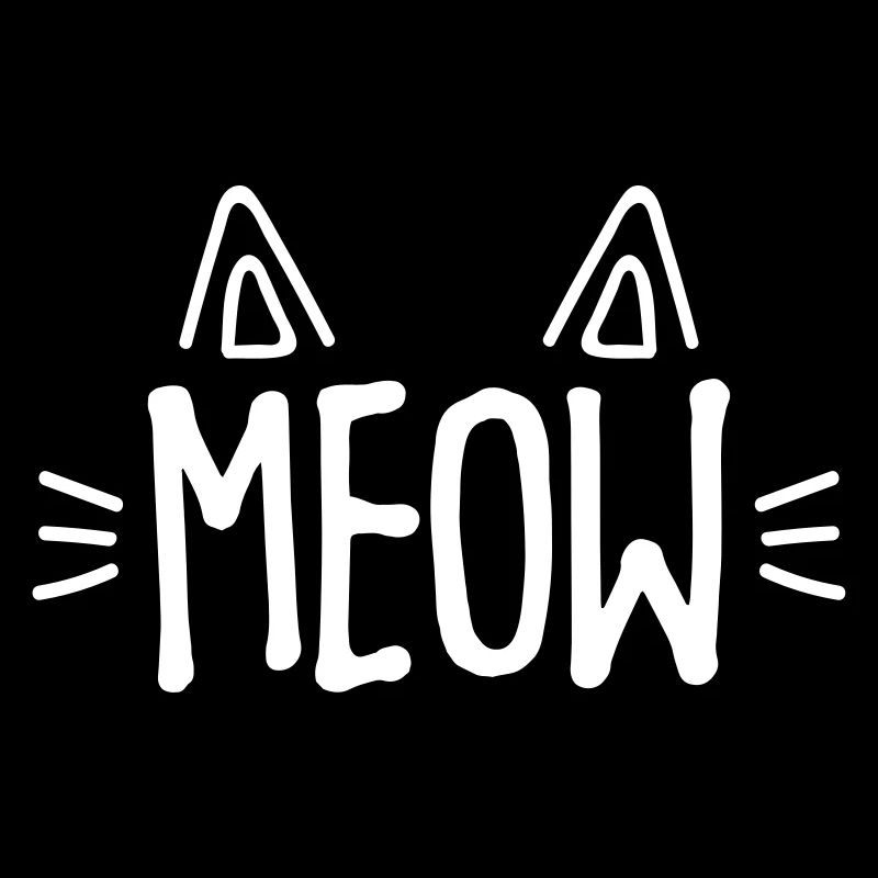 Drôle de chat Meow - chat