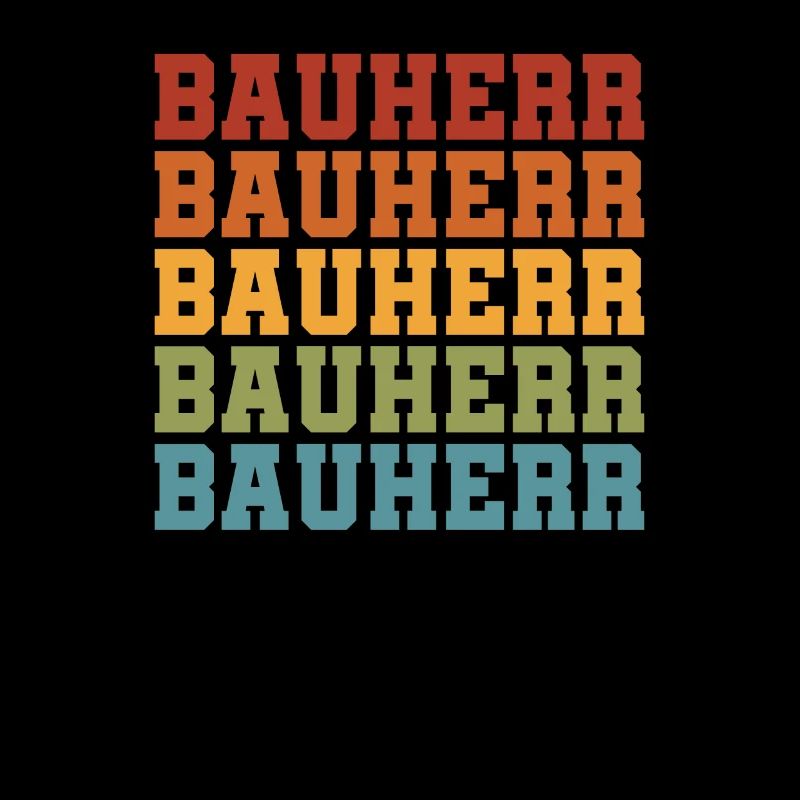 Retro Vintage Bauherr