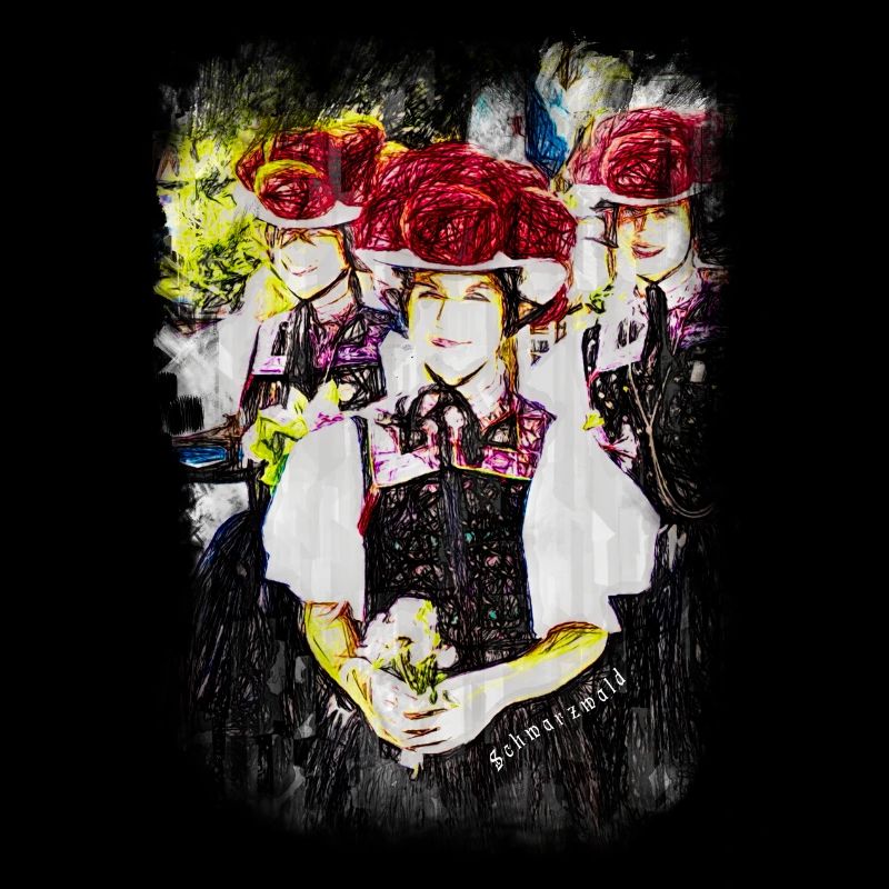 Schwarzwald, Bollenhut, Tracht