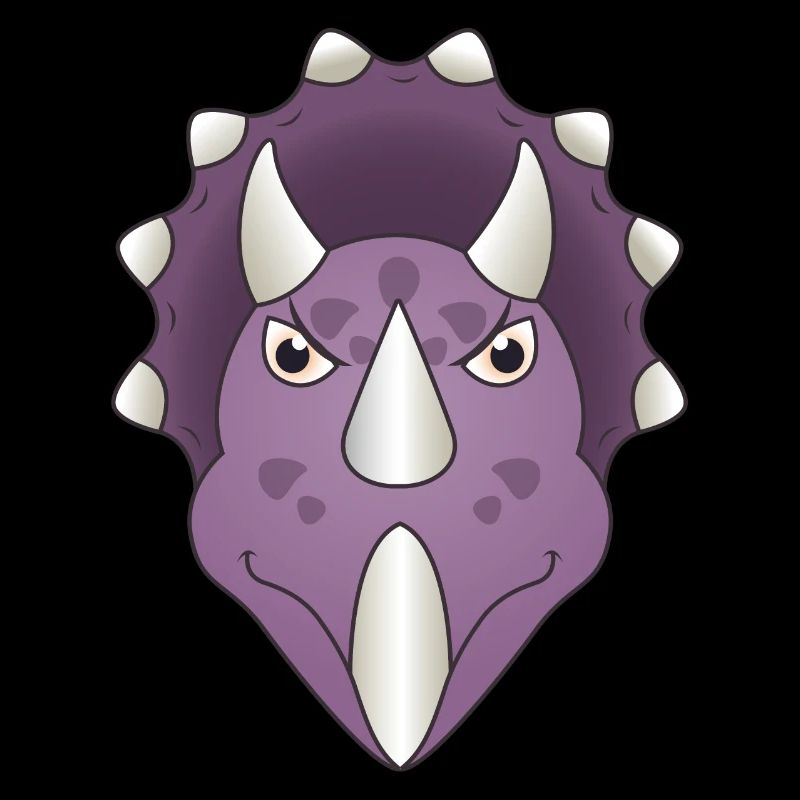 Triceratops Dino Kopf Dinosaurier