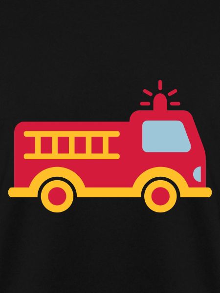 Fire truck with ladder